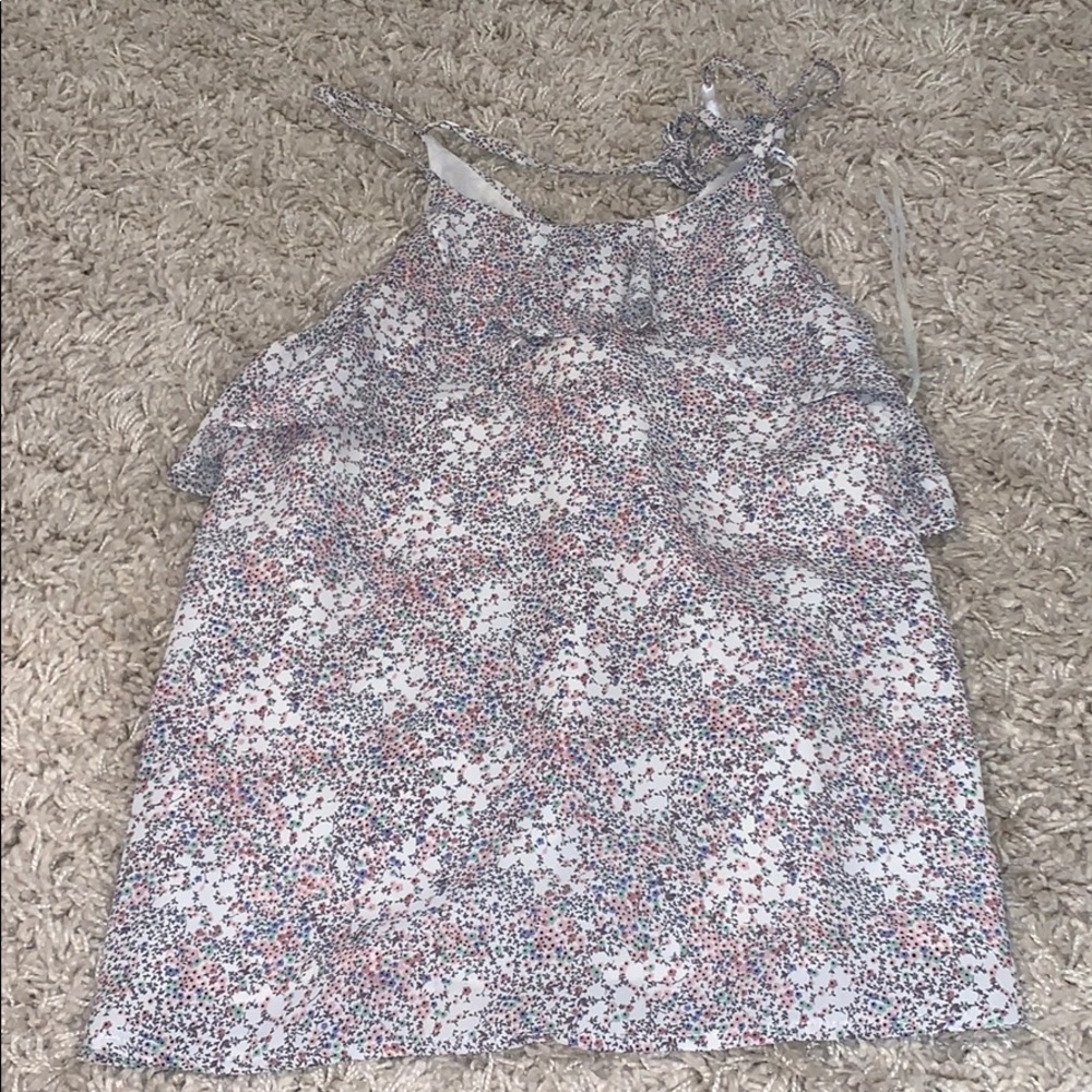Floral tank top